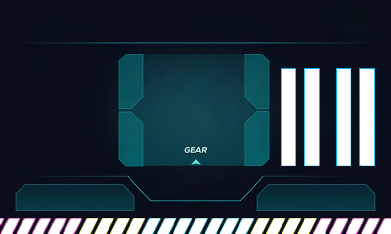 7" MOZA Sim Inspired Theme Powertune Digital Dash Layout